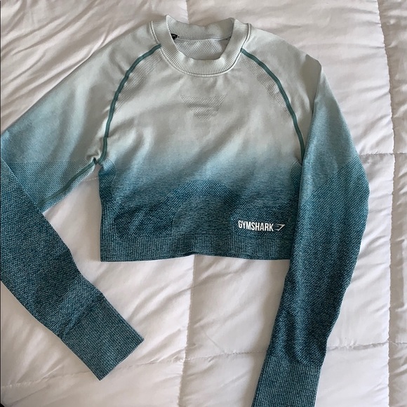 Gymshark Tops - Gymshark seamless long sleeve crop